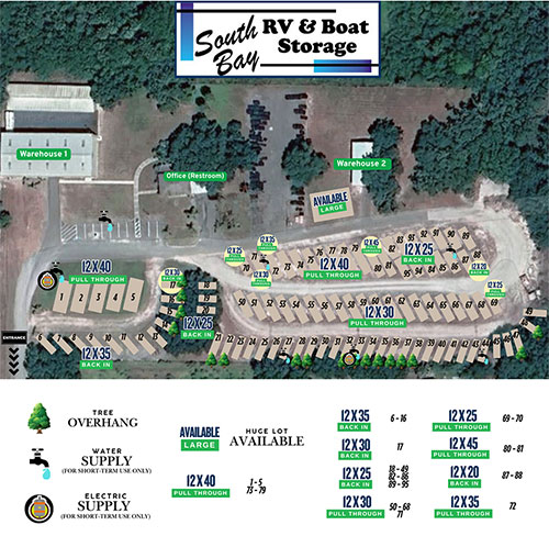 South Bay Storage Keypad